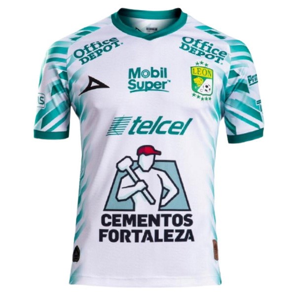 Ausweichtrikot Thailand Club León 2021-2022 Weiß Günstige Fußballtrikots